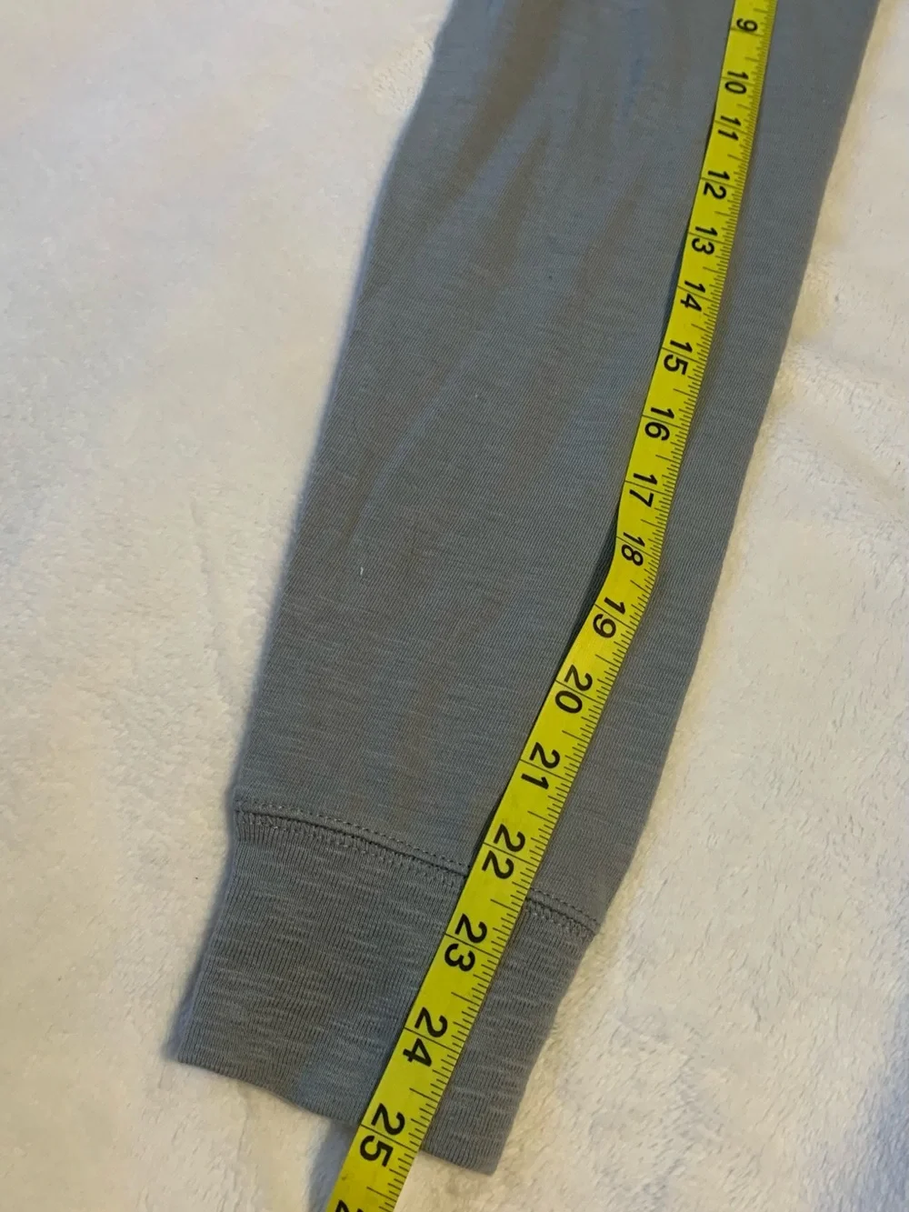 J CREW men’s size large blueish grey 100% cotton Henley shirt NWOT